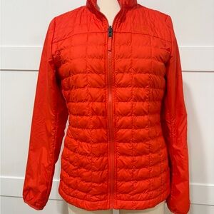 The North Face Women's Vibrant Red Puffer Jacket